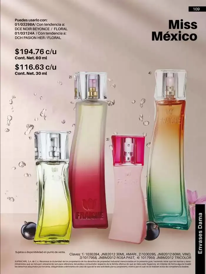 Catálogo de Catálogo 2025 3 de abril al 31 de diciembre 2025 - Pagina 109