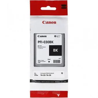 Cartucho para plotter Canon PFI-030BK negro
