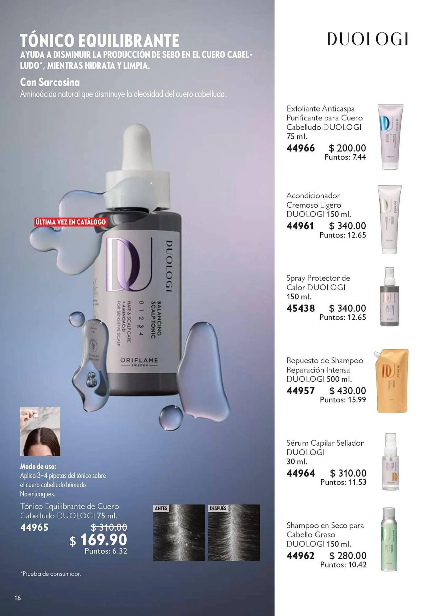 Catálogo de Catálogo Oriflame 6 de octubre al 31 de octubre 2025 - Pagina 16