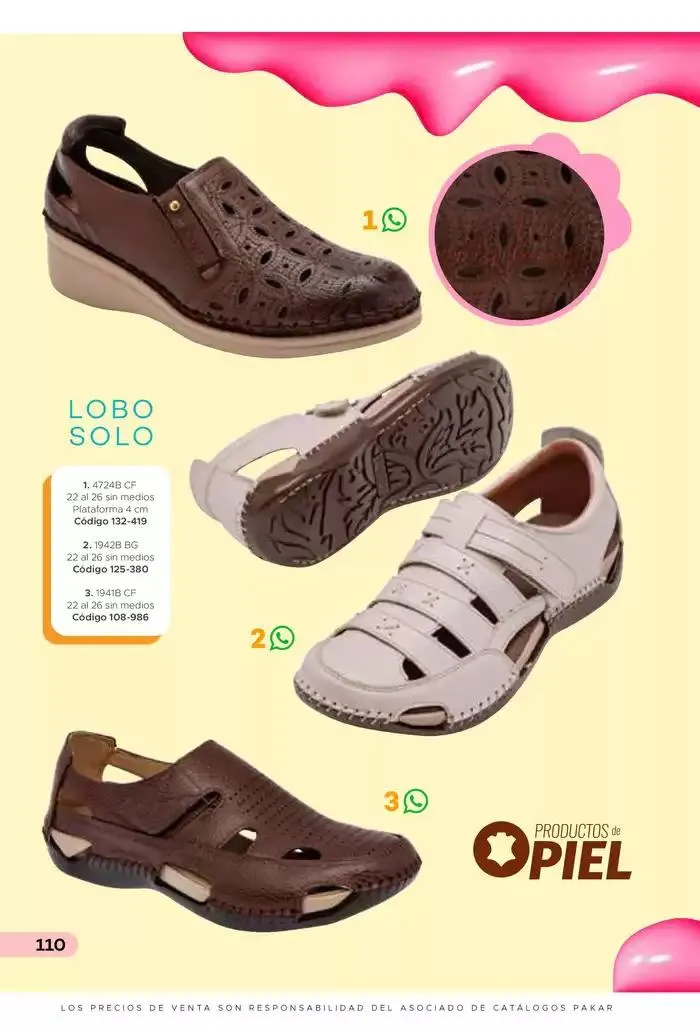 Catálogo de Pakar Sandalia 31 de enero al 31 de mayo 2025 - Pagina 110