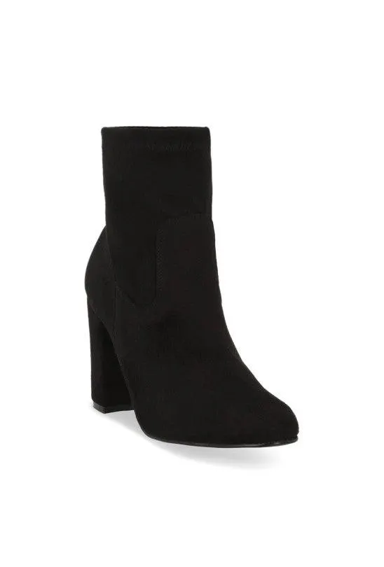 BOTIN DE VESTIR MIEL Y NEGRO 59725