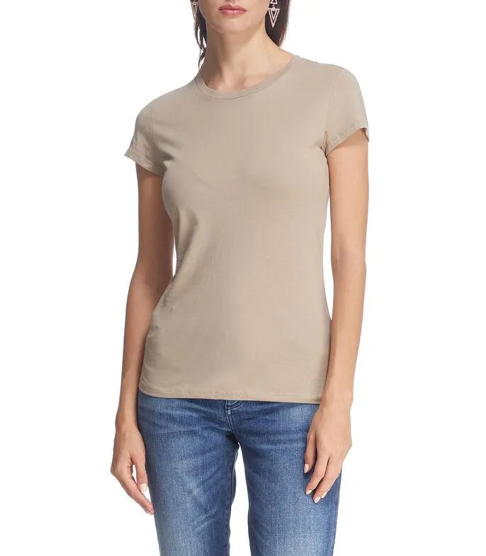 Playera de cuello redondo y manga corta Mujer