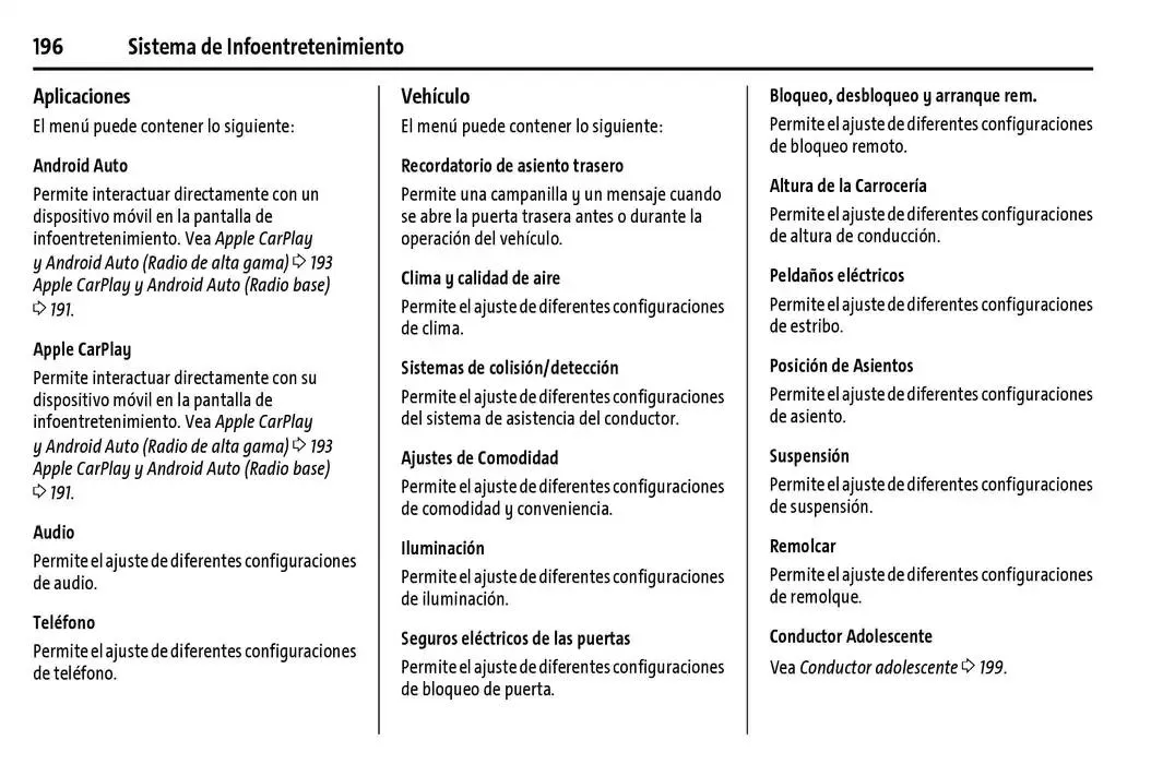 Catálogo de Cheyenne 2025 Manual del propietario 22 de enero al 31 de diciembre 2025 - Pagina 197