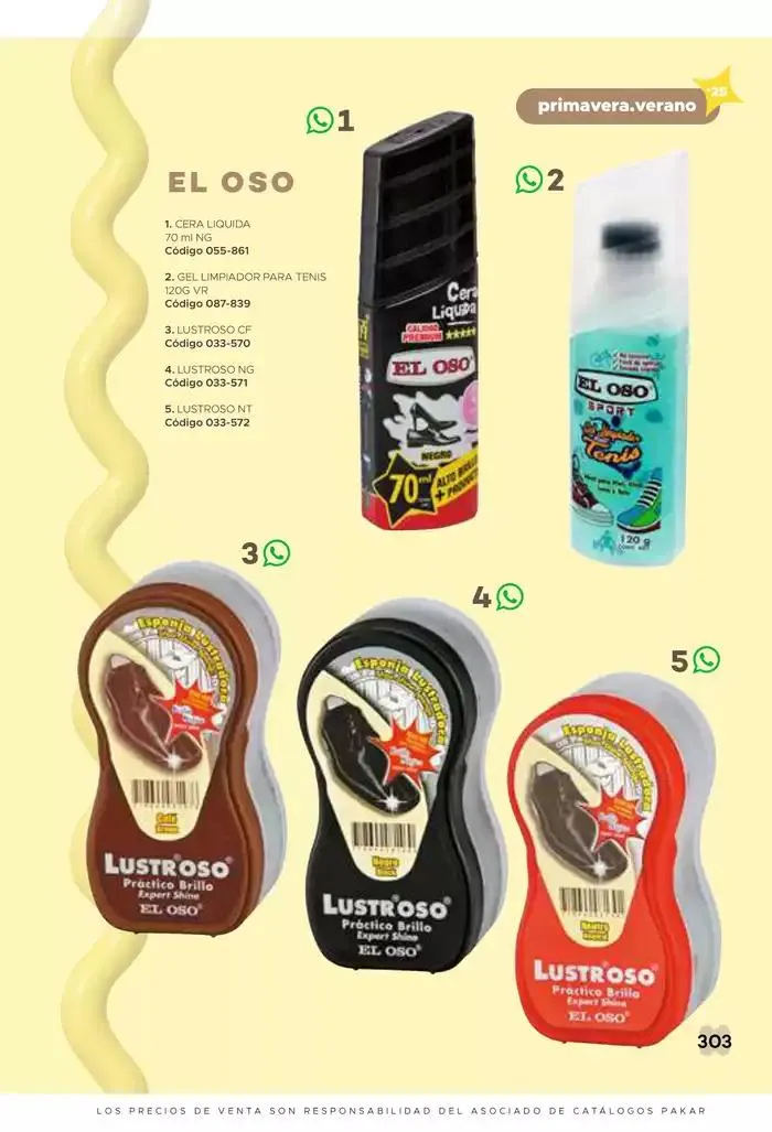 Catálogo de Pakar Mujer 31 de enero al 31 de agosto 2025 - Pagina 303