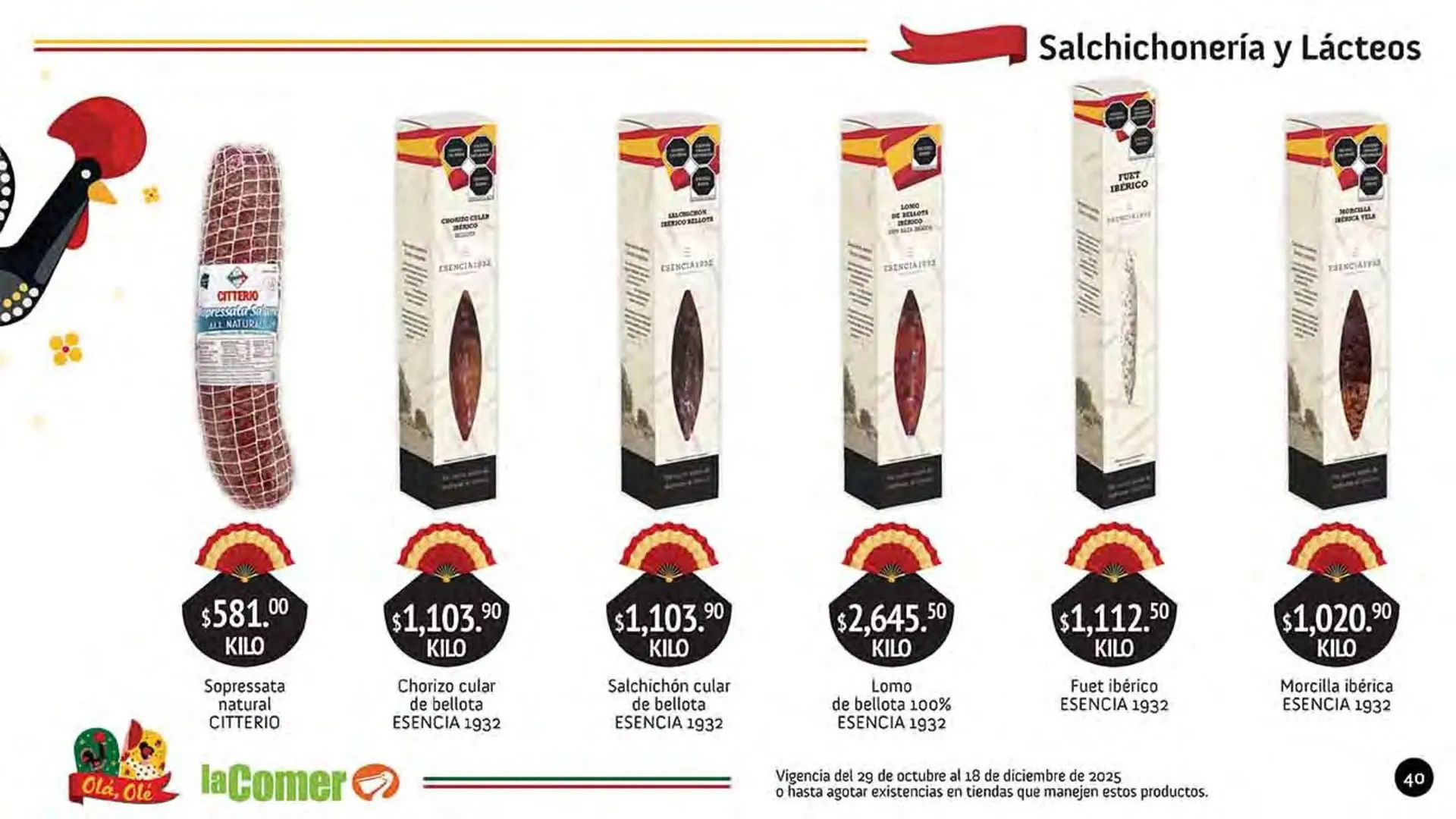 Catálogo de Folleto La Comer 29 de octubre al 18 de diciembre 2025 - Pagina 40