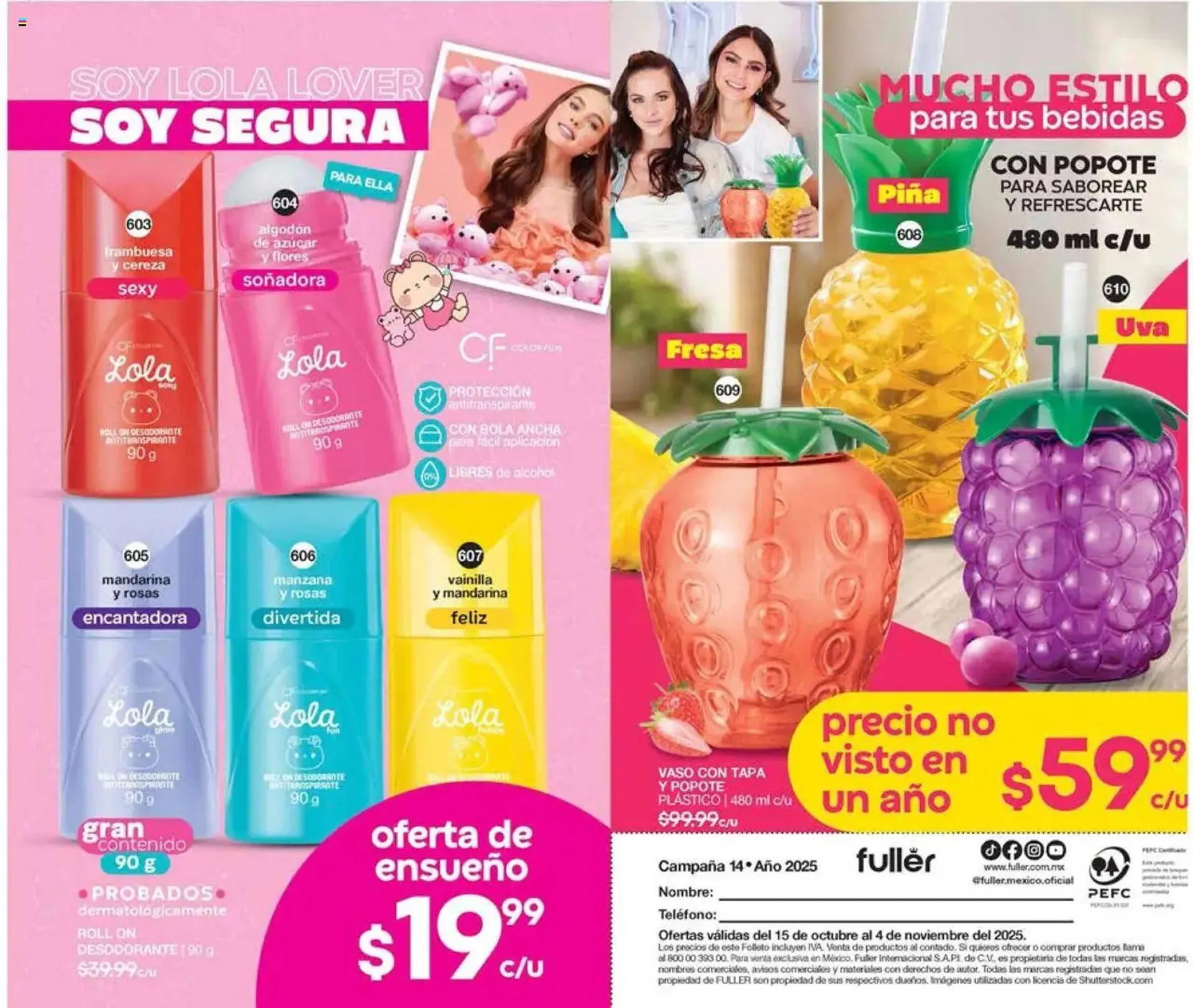 Catálogo de Catálogo Fuller 15 de octubre al 5 de noviembre 2025 - Pagina 216