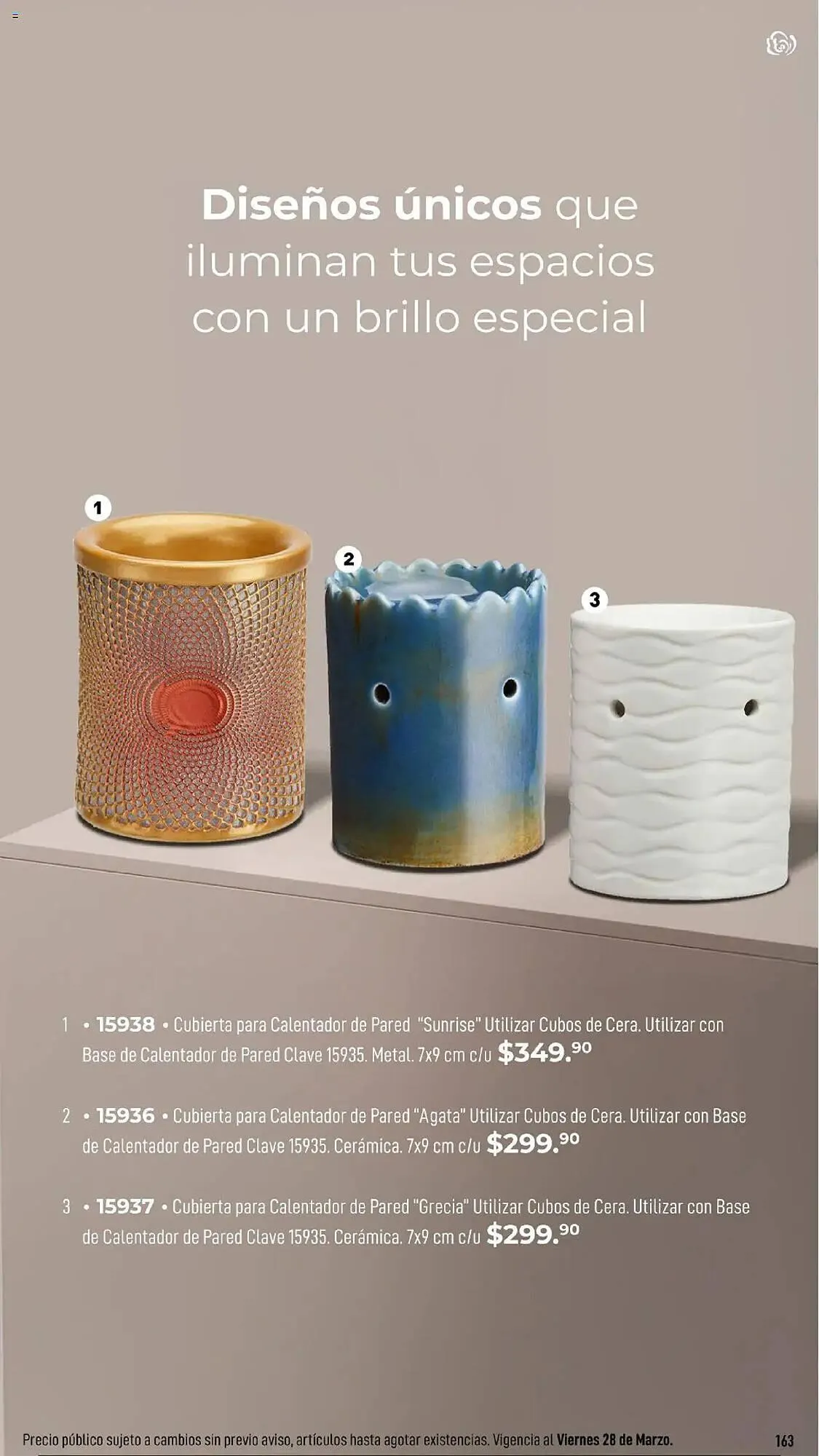 Catálogo de Catálogo Home Interiors 17 de febrero al 28 de marzo 2025 - Pagina 163