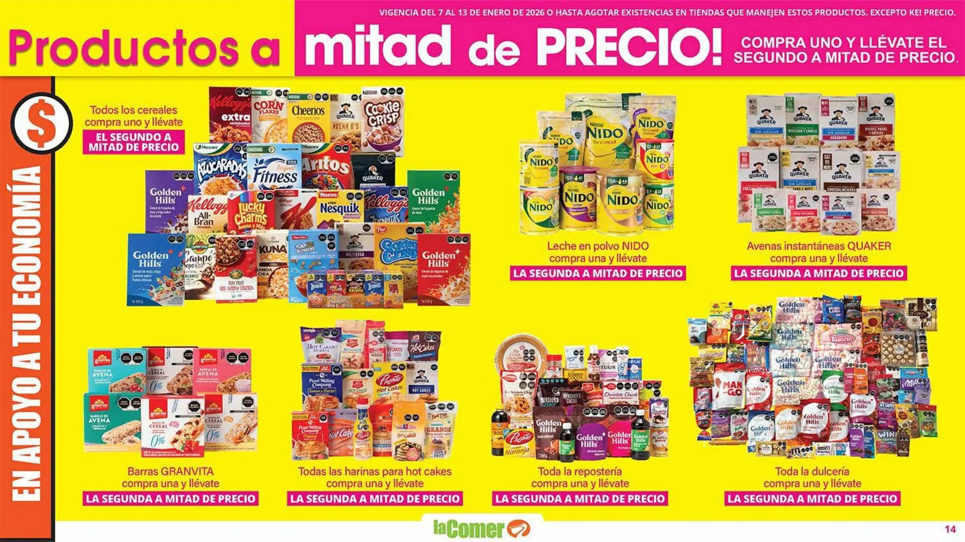 Catálogo de Folleto La Comer 7 de enero al 13 de enero 2026 - Pagina 14