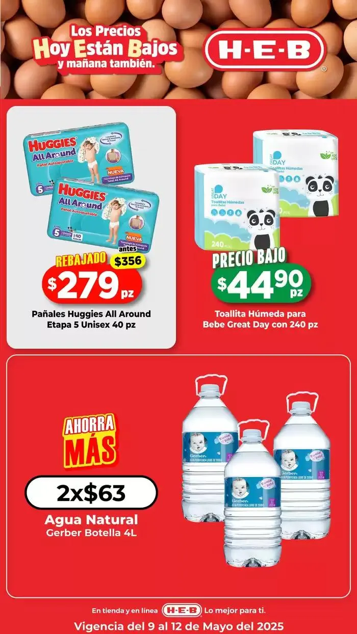 Catálogo de Ofertas HEB 9 de mayo al 11 de mayo 2025 - Pagina 14