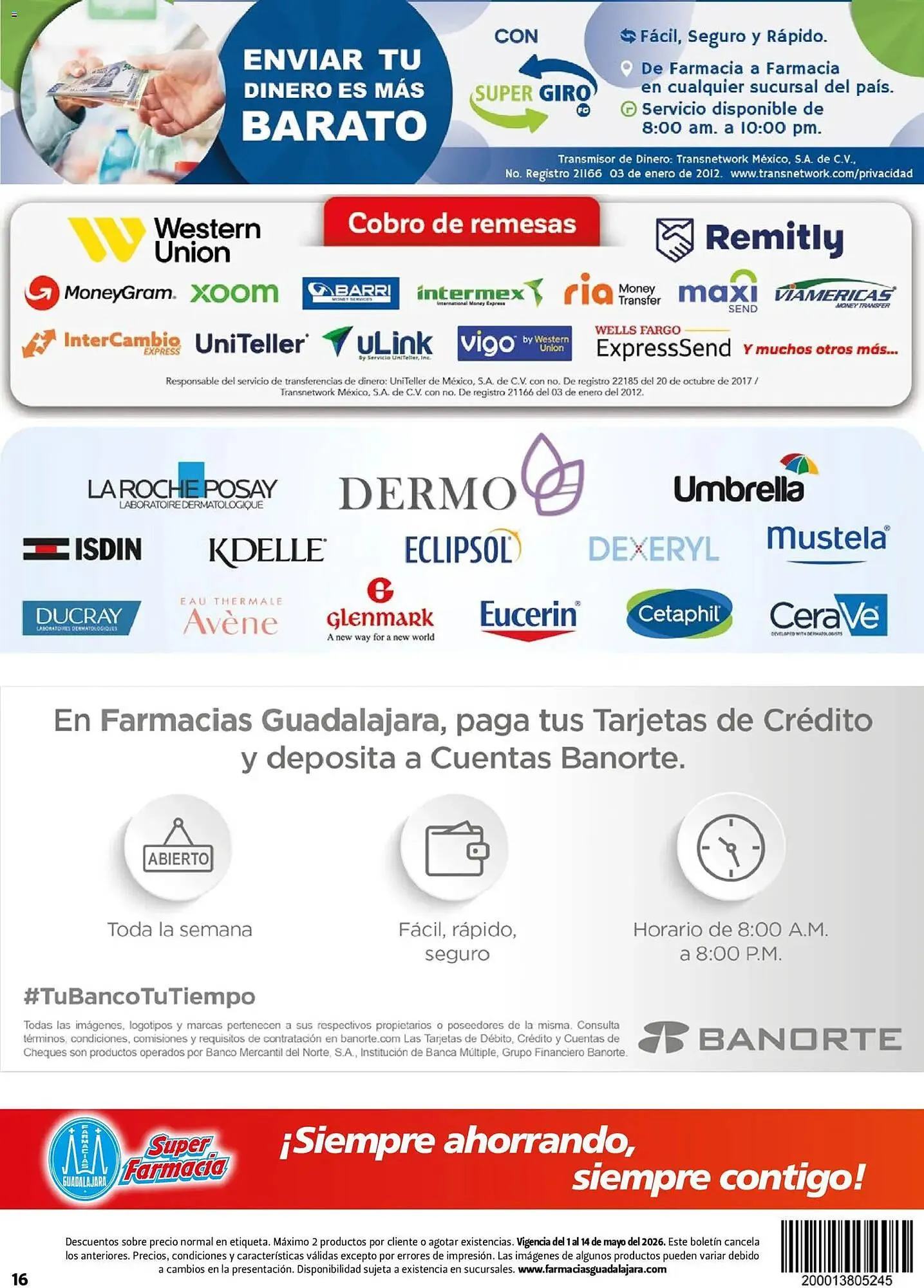 Catálogo de Folleto Farmacias Guadalajara 2 de mayo al 14 de mayo 2026 - Pagina 16