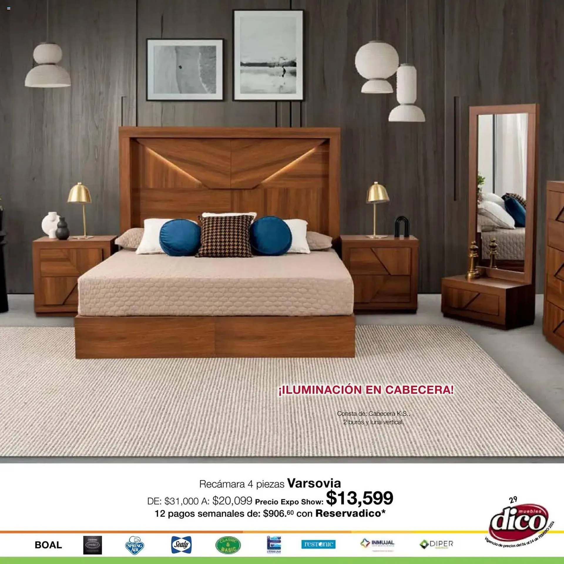 Catálogo de Catálogo Muebles Dico 6 de febrero al 25 de febrero 2026 - Pagina 29