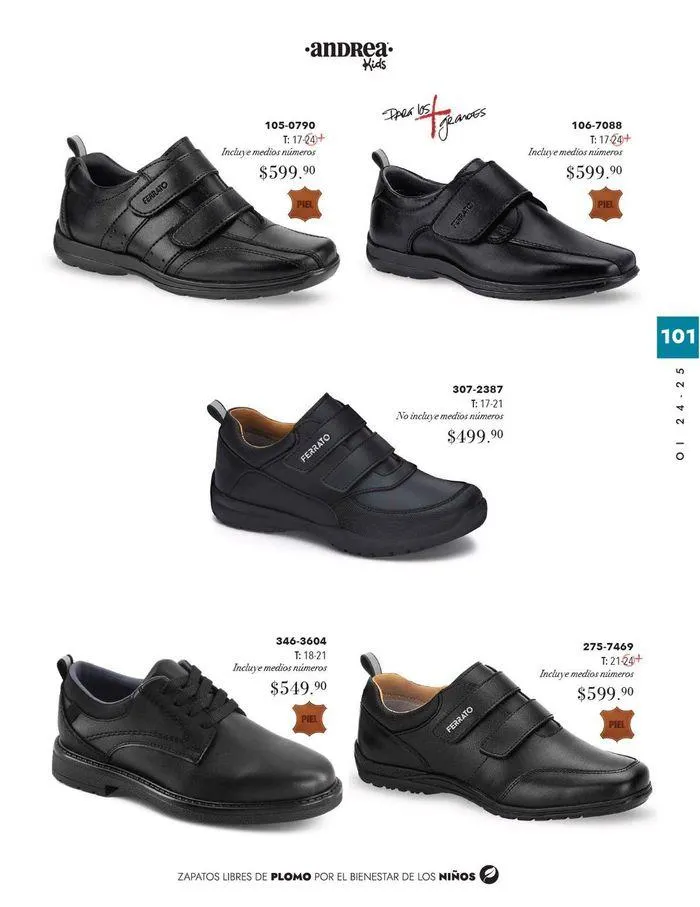 Catálogo de ANDREA - INFANTIL 26 de agosto al 25 de enero 2025 - Pagina 2