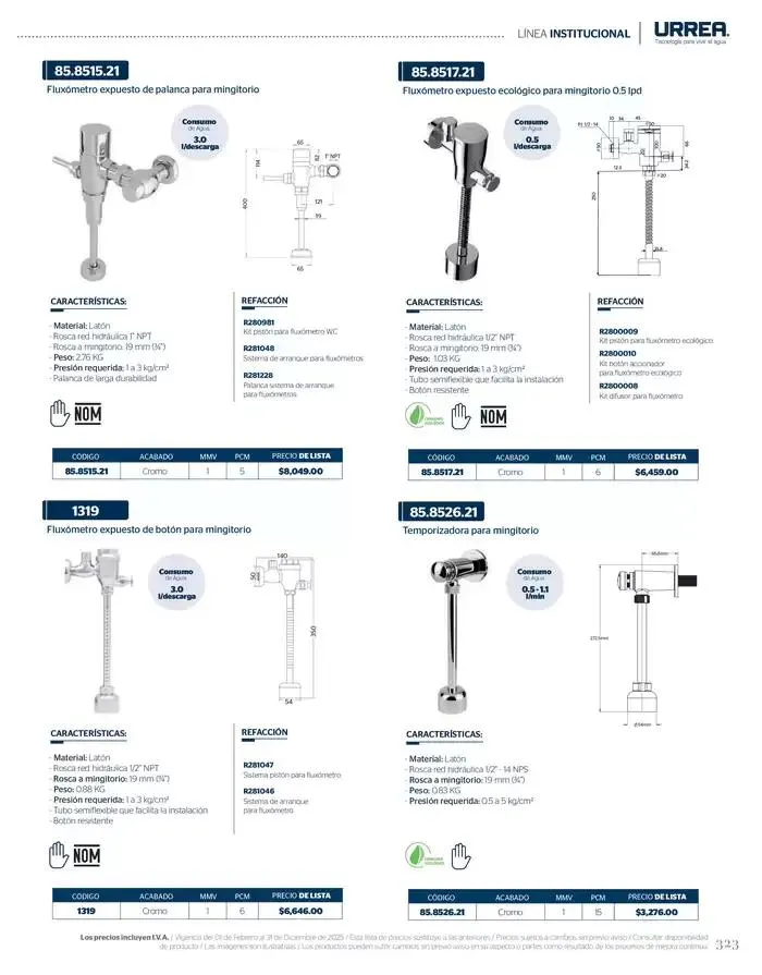 Catálogo de Catálogo Residencial 2025 28 de febrero al 28 de febrero 2026 - Pagina 329