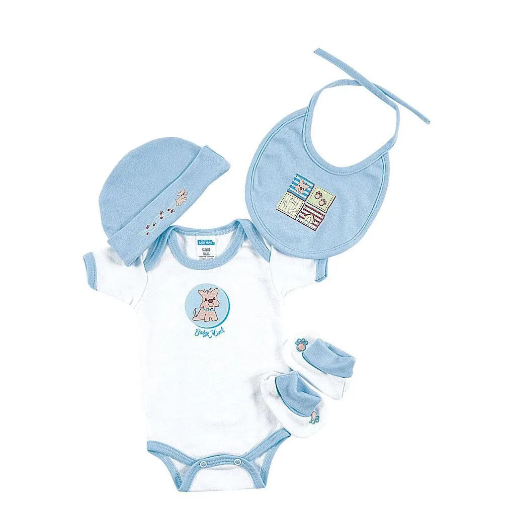 Kit paseo Baby Mink azul