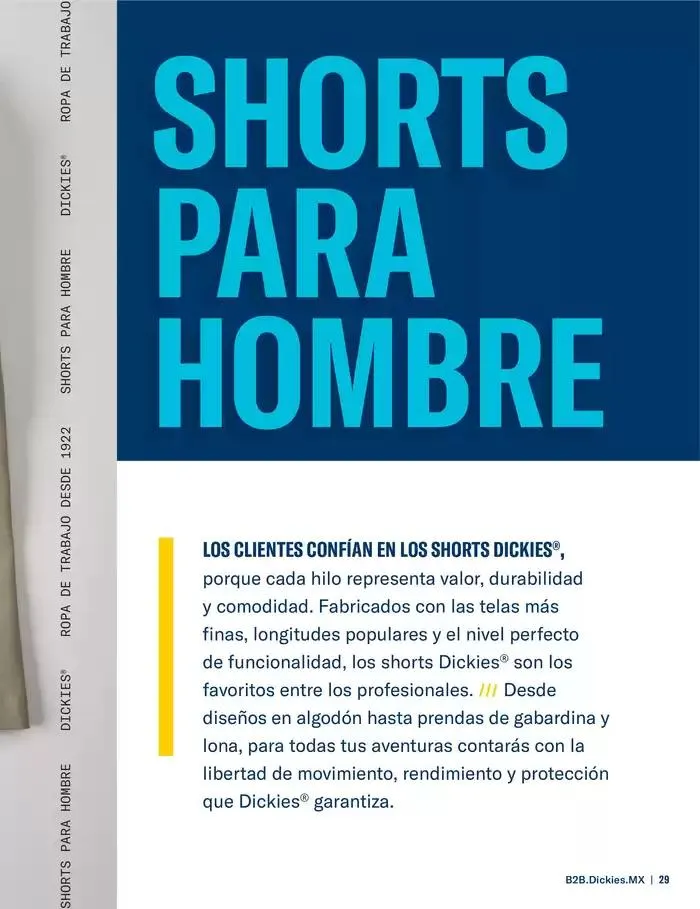 Catálogo de B2B Dickies Catalog 23 de octubre al 30 de abril 2025 - Pagina 29