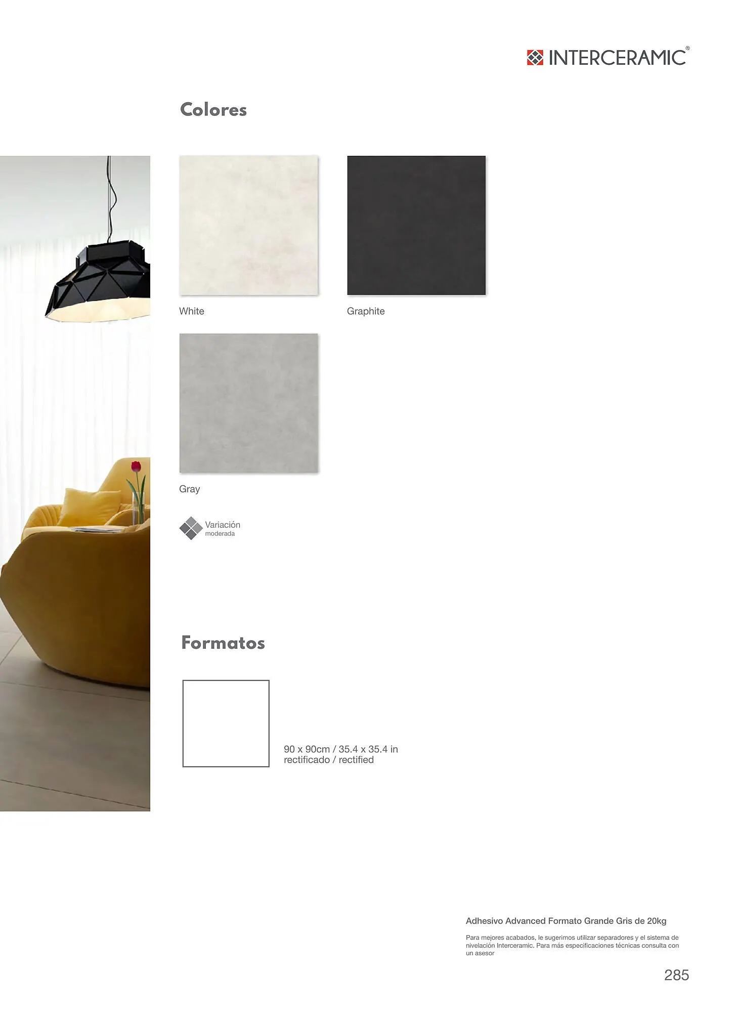 Catálogo de Catálogo Interceramic 12 de marzo al 31 de diciembre 2024 - Pagina 285
