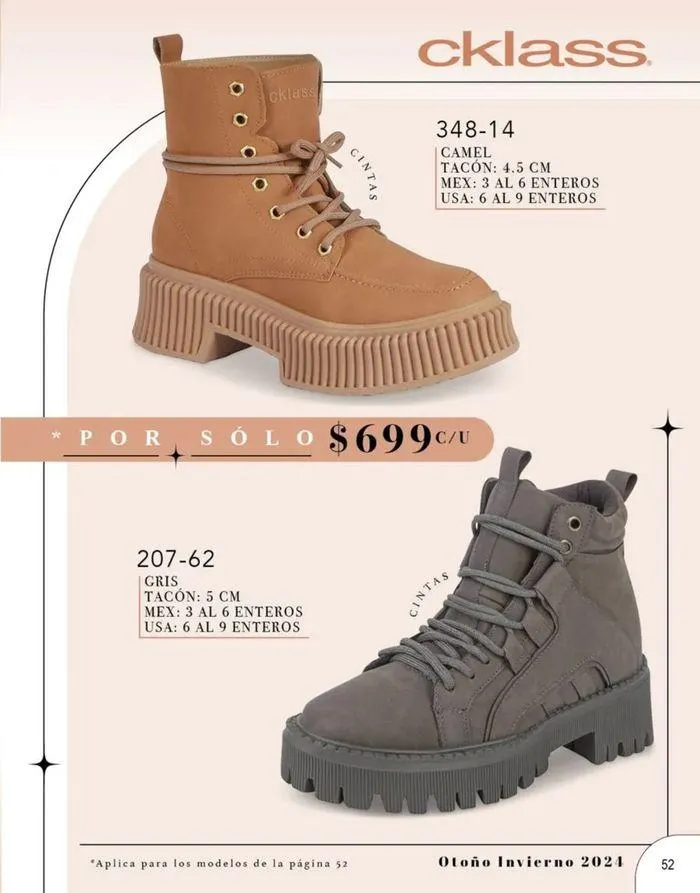 Catálogo de Cklass Botas y Botines 30 de agosto al 31 de enero 2025 - Pagina 47