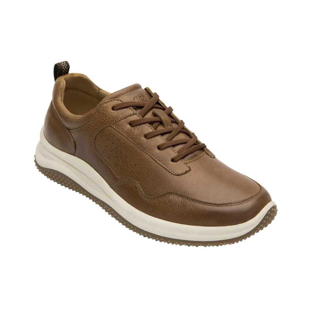 Sneaker Urbano Flexi Para Hombre Estilo 410701 Tan