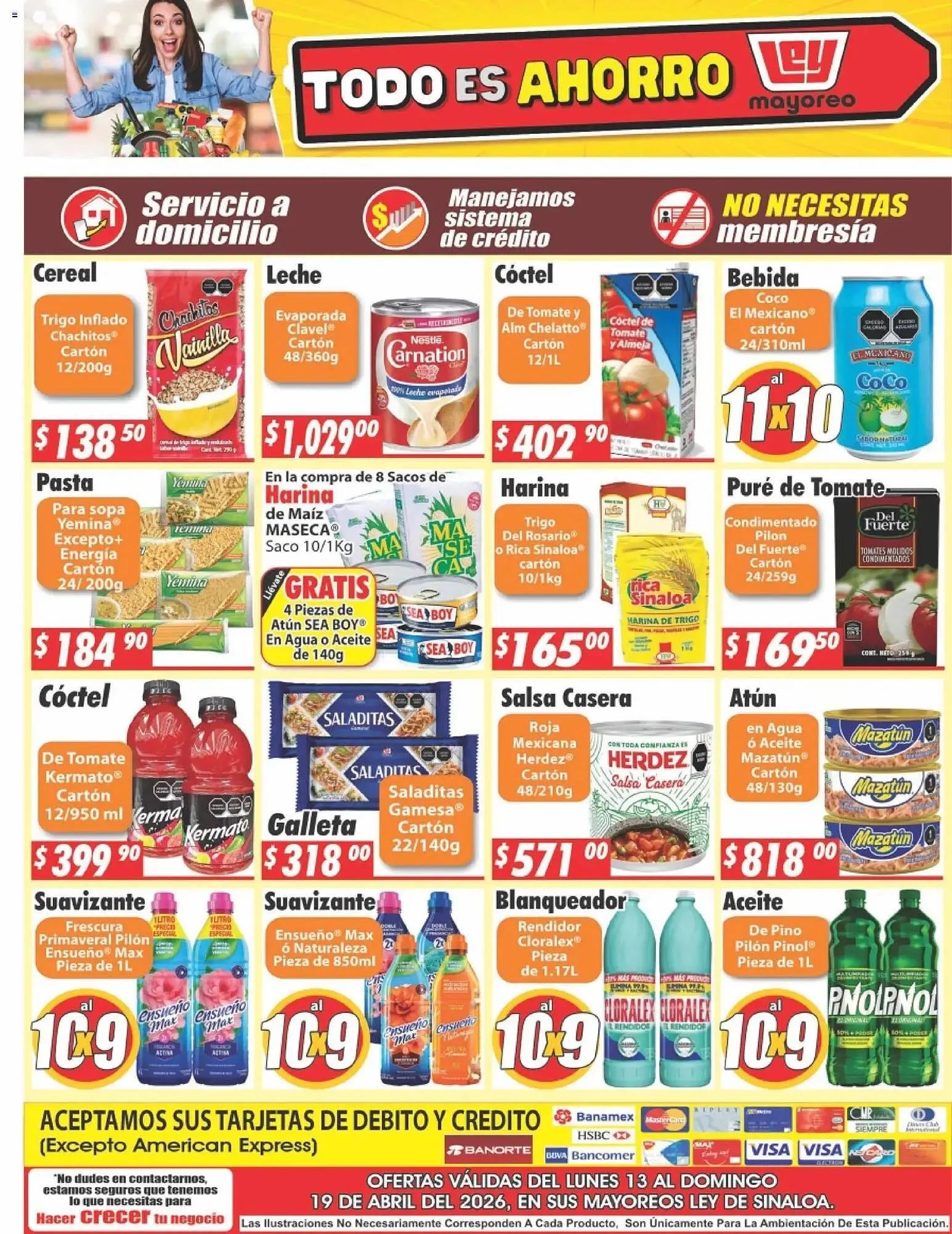 Catálogo de Folleto Casa Ley 13 de abril al 19 de abril 2026 - Pagina 2