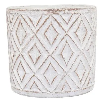 MACETA SEMINOLA BLANCA 5