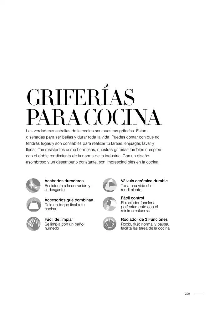 Catálogo de Catálogo Kohler 14 de noviembre al 31 de marzo 2025 - Pagina 269