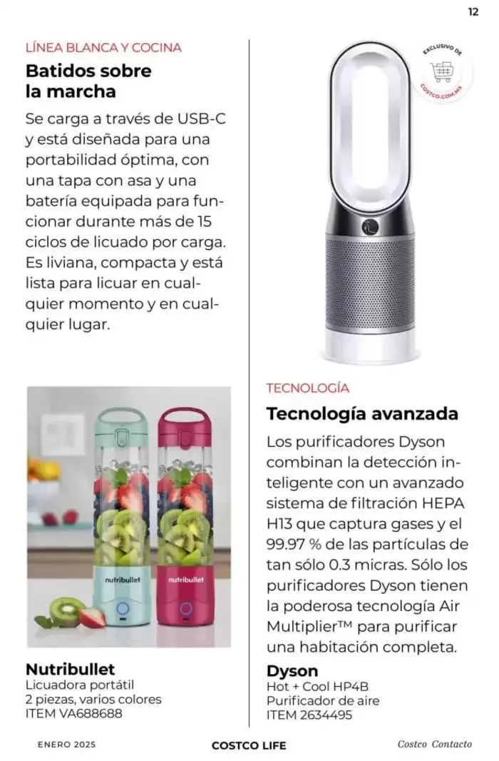 Catálogo de Costco contacto 14 de enero al 31 de enero 2025 - Pagina 13