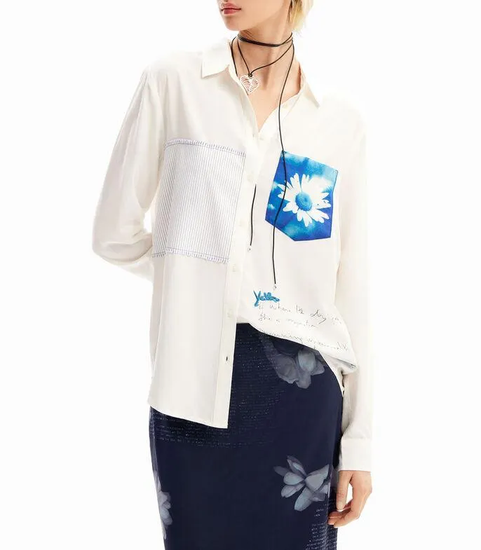 Camisa Manga Larga Mujer