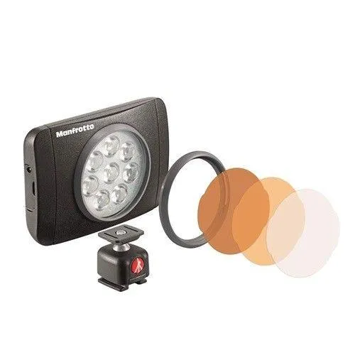 Lámpara MANFROTTO LUMIMUSE De 8 LED Negra
