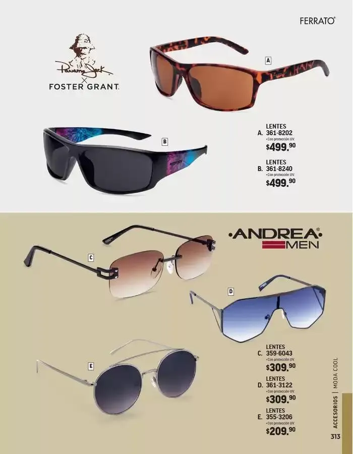 Catálogo de ANDREA - ACCESORIOS CABALLERO 26 de agosto al 25 de enero 2025 - Pagina 4