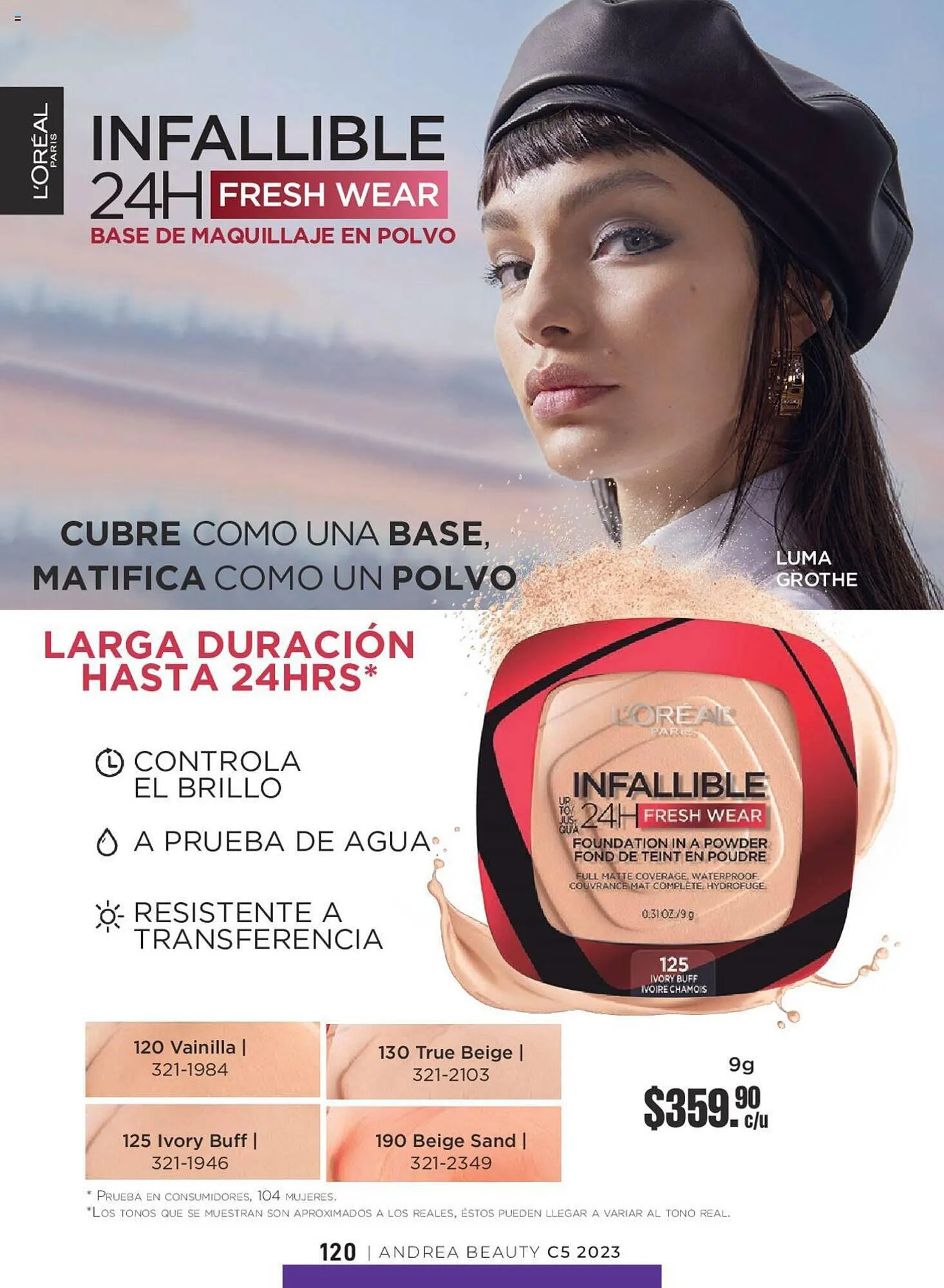 Catálogo de Catálogo Andrea 16 de julio al 2 de septiembre 2023 - Pagina 120