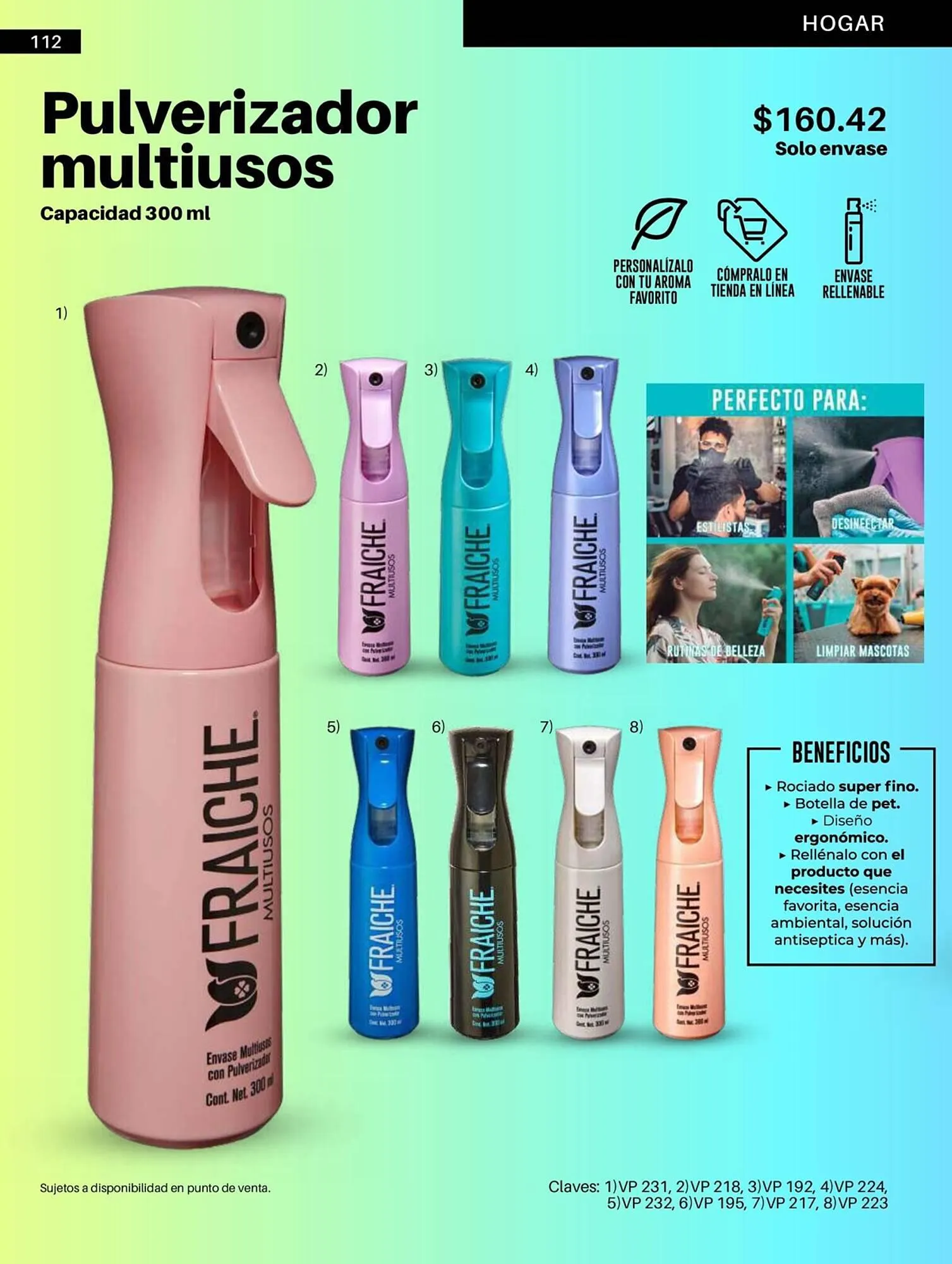 Catálogo de Catálogo Fraiche 6 de junio al 23 de septiembre 2023 - Pagina 112