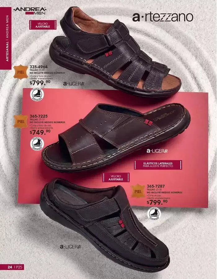Catálogo de ANDREA | CALZADO CABALLERO 26 de enero al 24 de mayo 2025 - Pagina 24