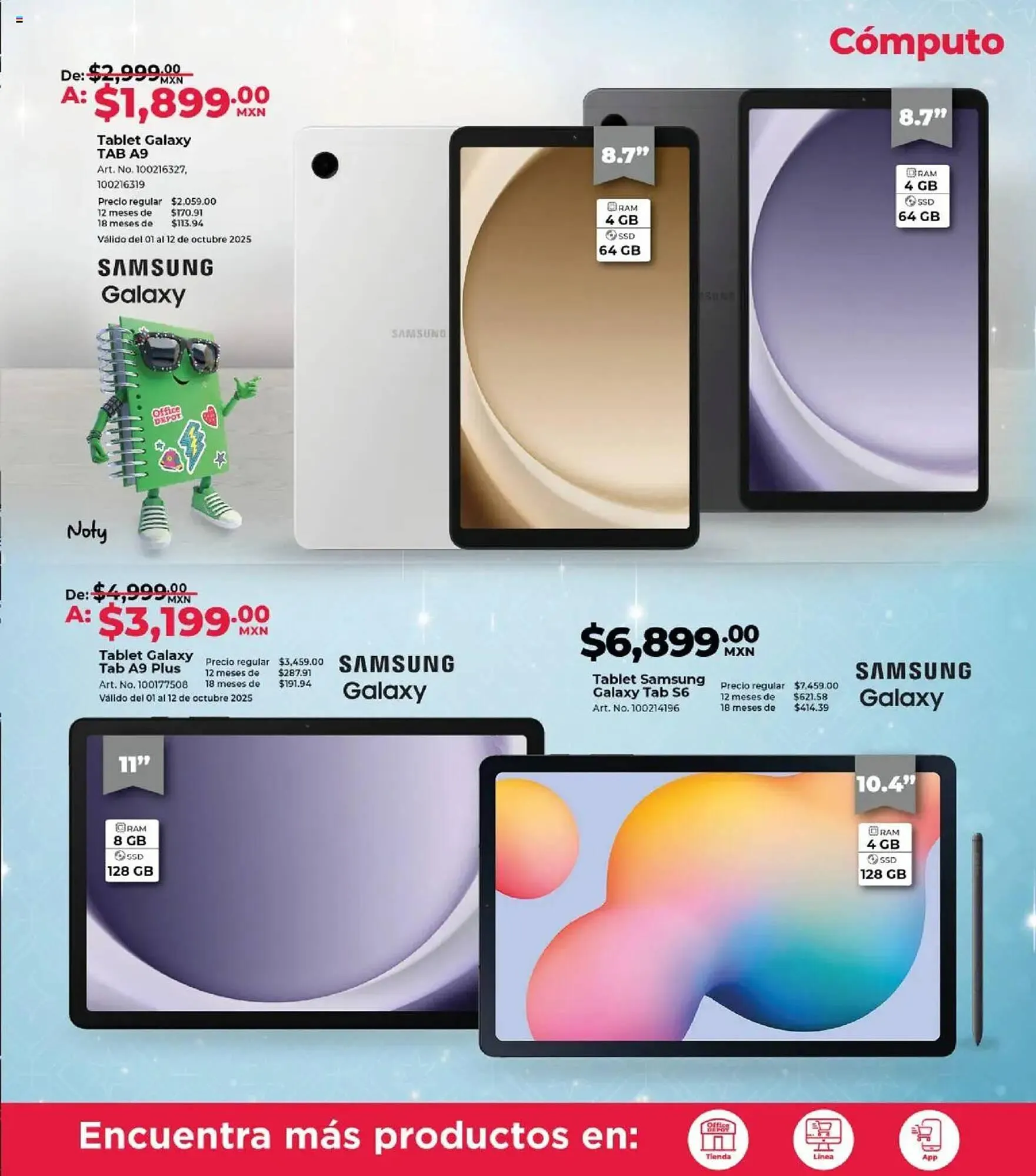 Catálogo de Catálogo Office Depot 1 de octubre al 1 de noviembre 2025 - Pagina 13