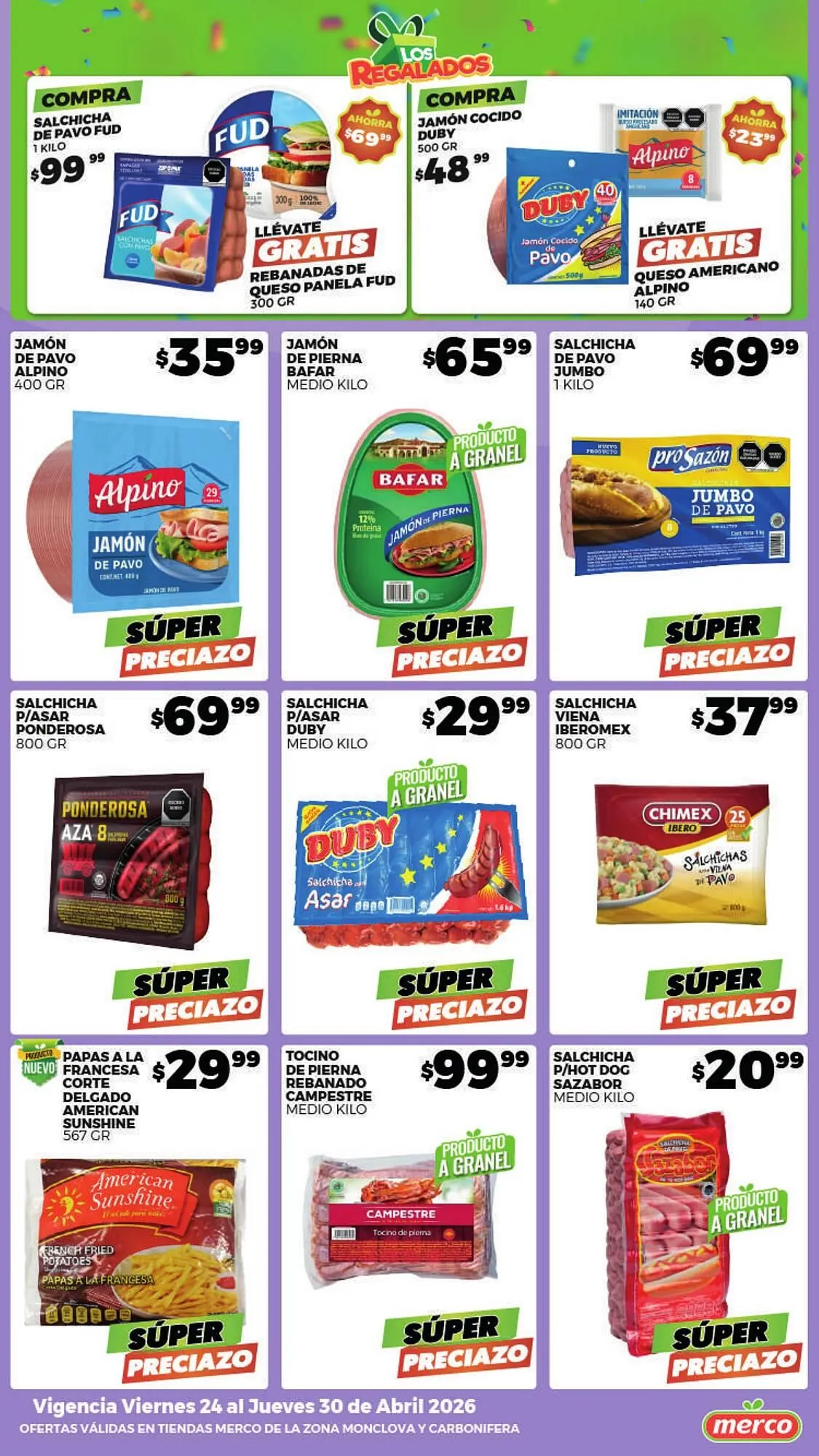 Catálogo de Folleto Merco 24 de abril al 30 de abril 2026 - Pagina 14