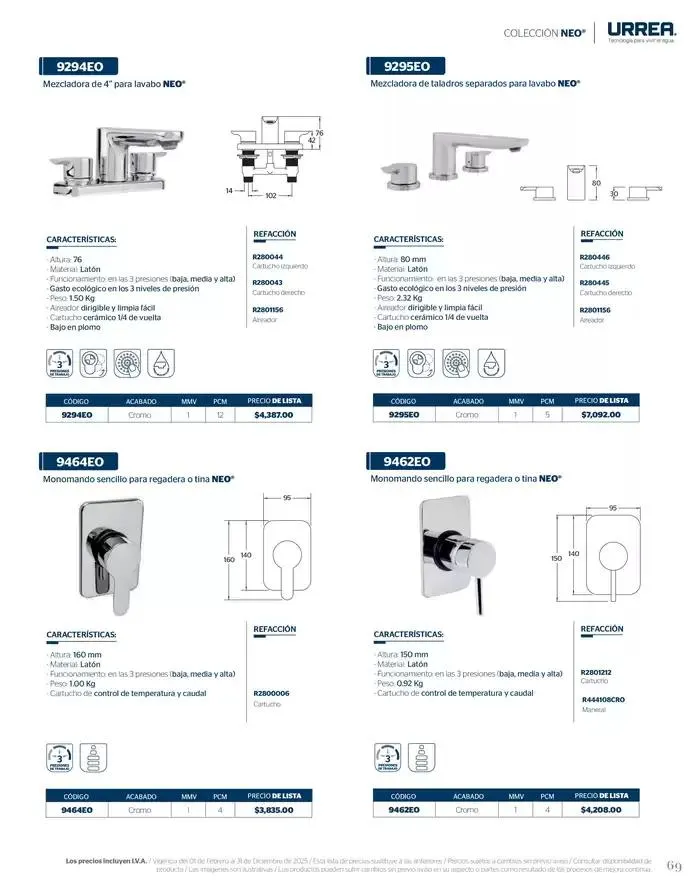 Catálogo de Catálogo Residencial 2025 28 de febrero al 28 de febrero 2026 - Pagina 75
