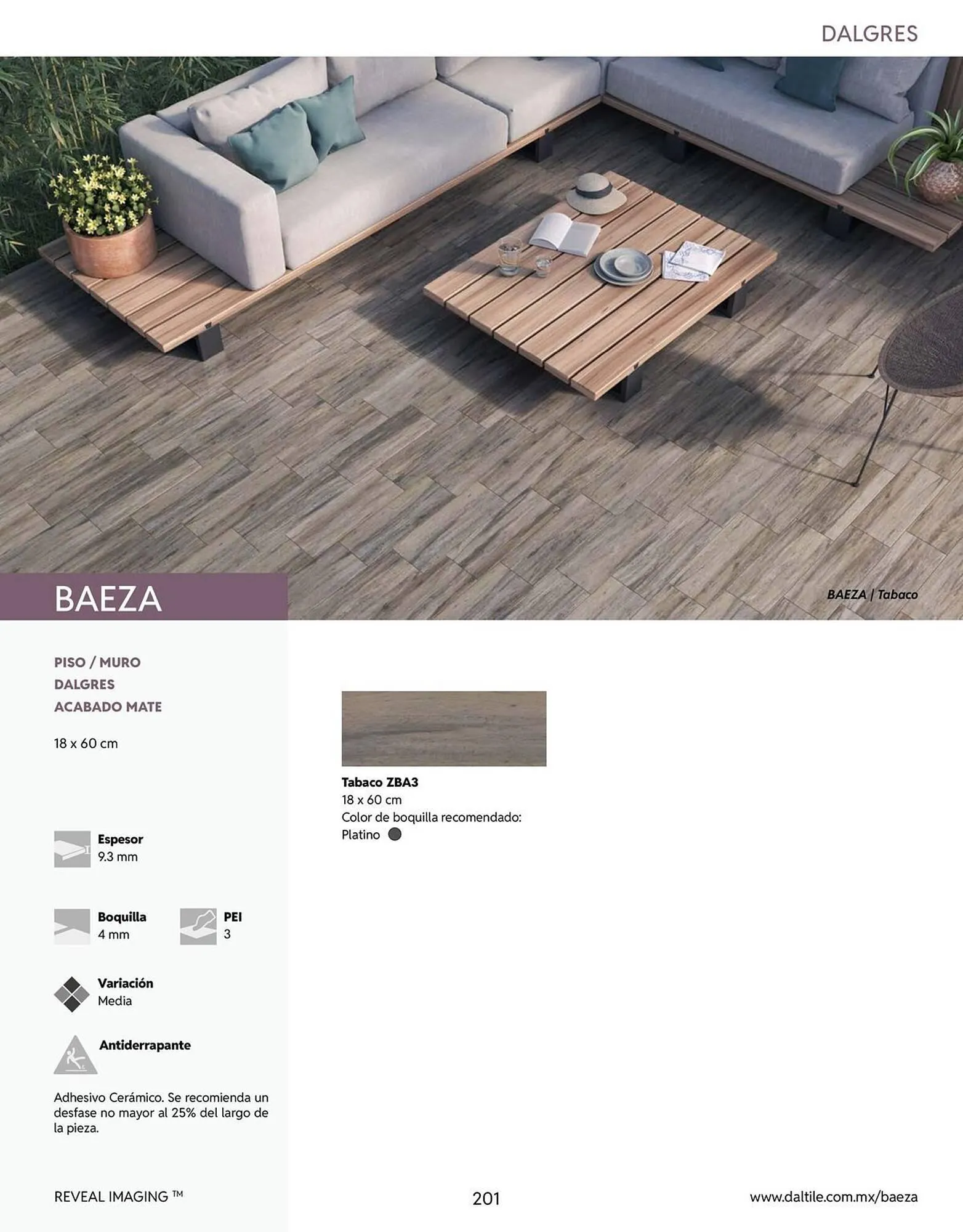 Catálogo de Catálogo Daltile 13 de enero al 31 de diciembre 2026 - Pagina 201