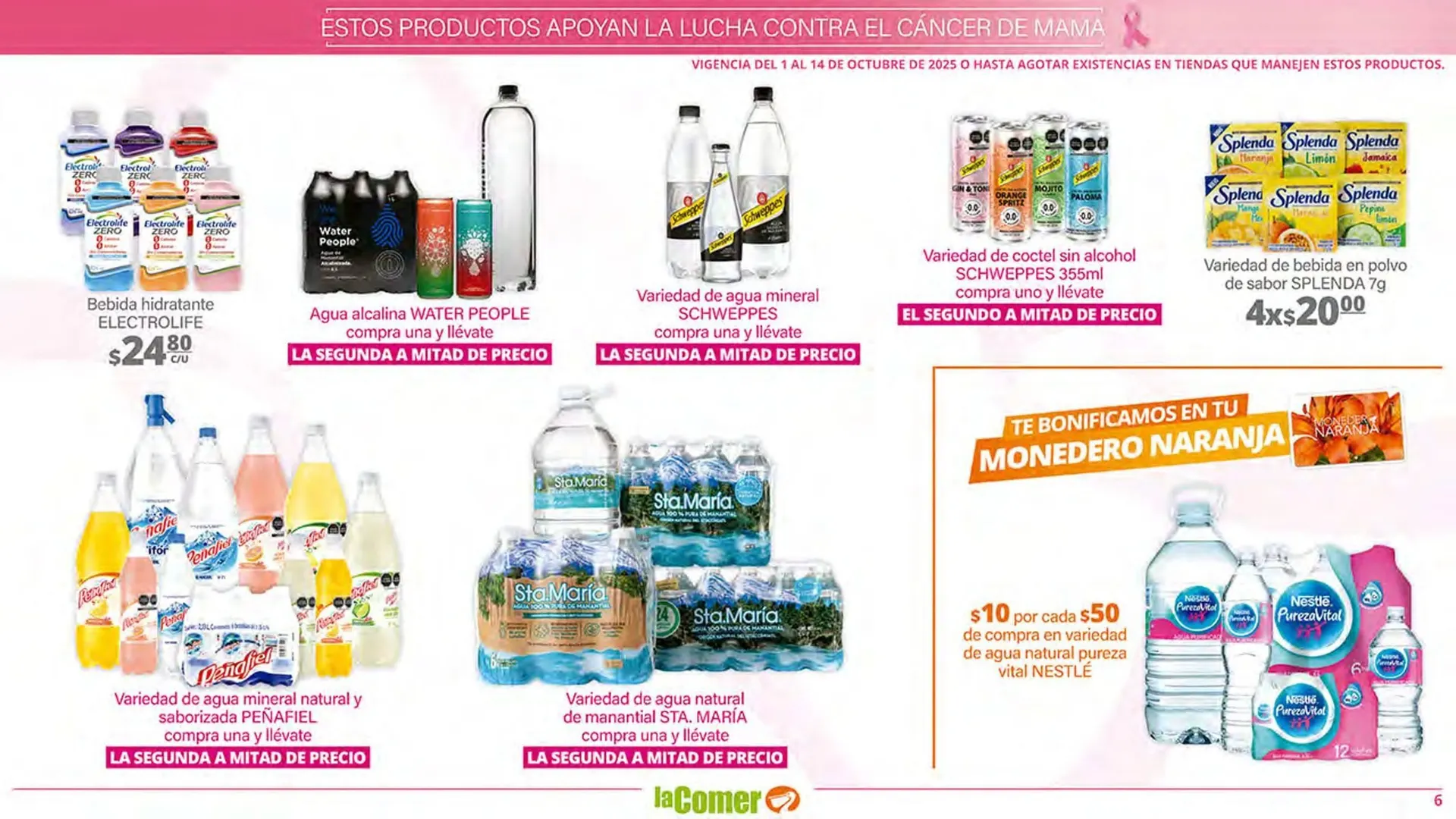 Catálogo de Folleto La Comer 1 de octubre al 14 de octubre 2025 - Pagina 6