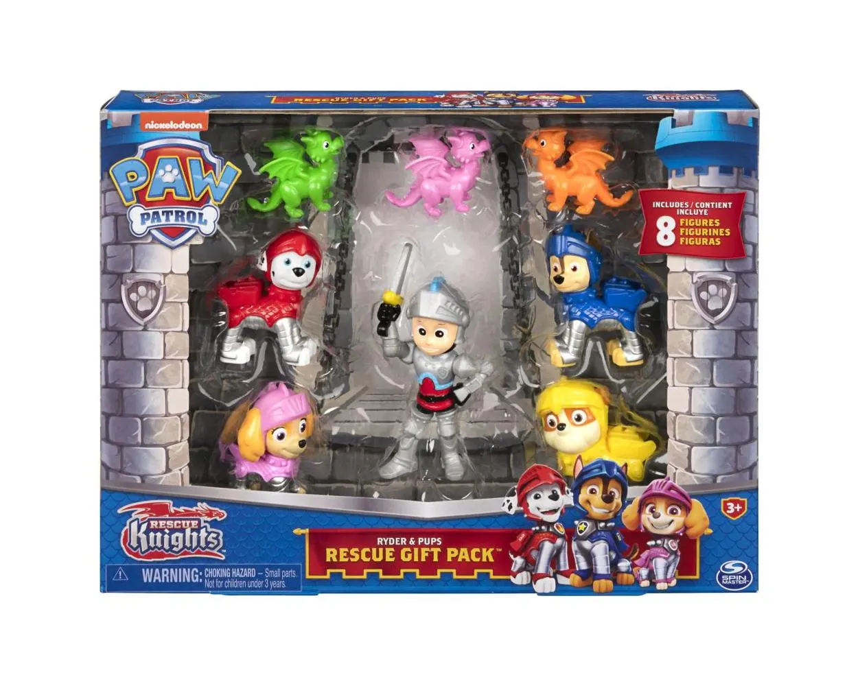 Paw Patrol Set Figuras Caballeros