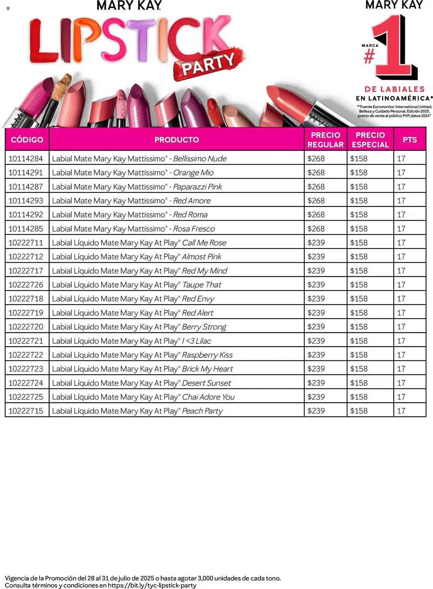 Catálogo de Catálogo Mary Kay 28 de julio al 2 de agosto 2025 - Pagina 11