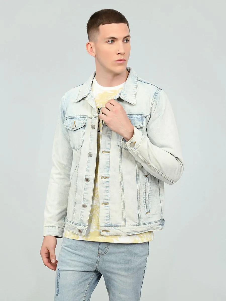 Chamarra Mezclilla Bleach