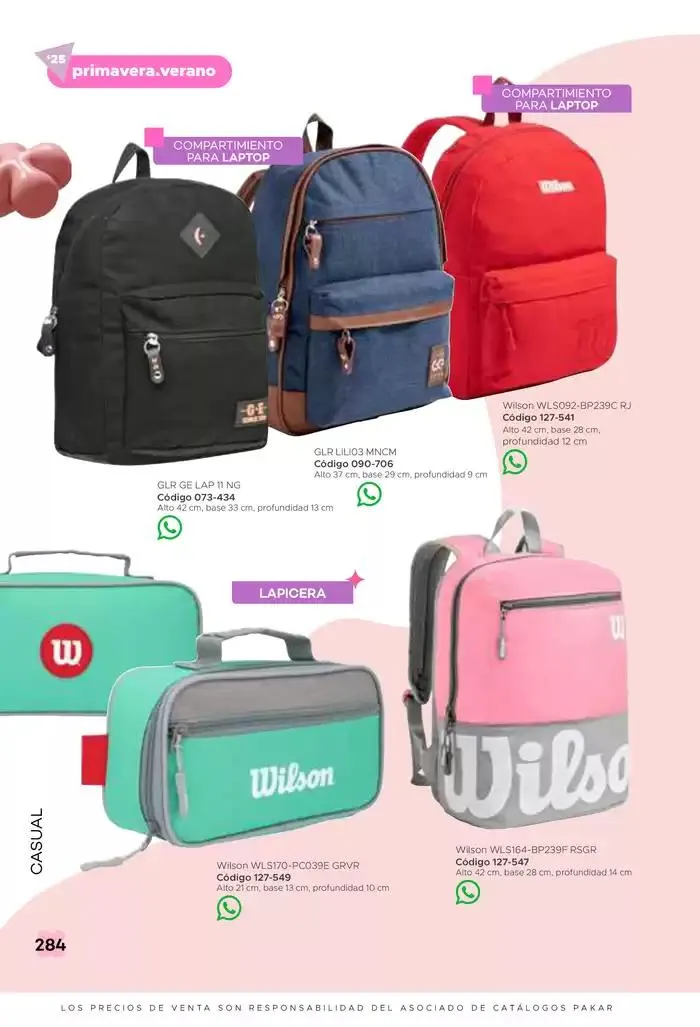 Catálogo de Pakar Casual 31 de enero al 31 de agosto 2025 - Pagina 284