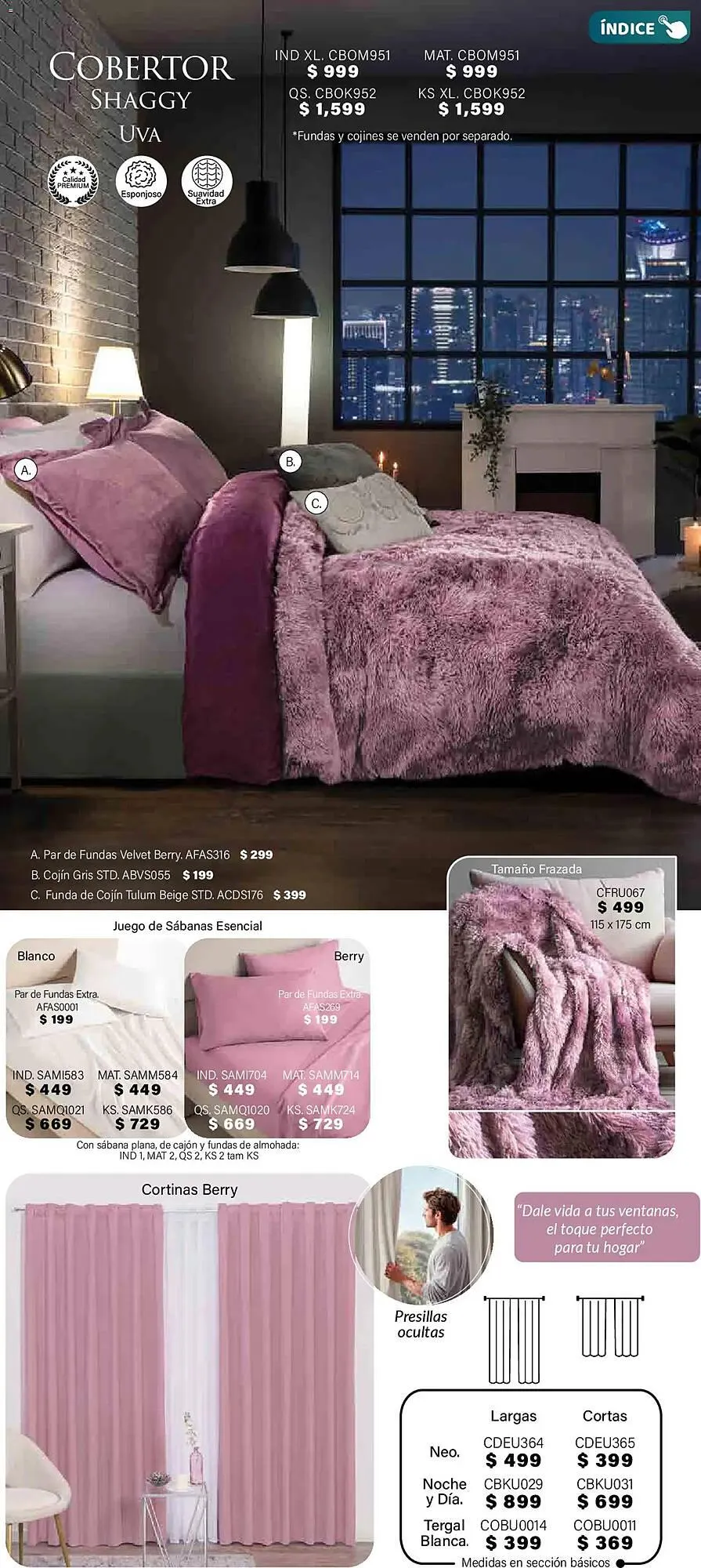 Catálogo de Catálogo Colchas Concord 1 de noviembre al 1 de febrero 2026 - Pagina 343