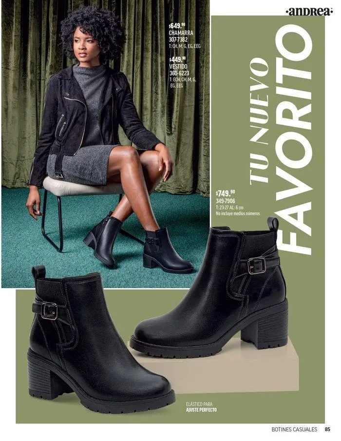 Catálogo de ANDREA - CALZADO DAMA 26 de agosto al 25 de enero 2025 - Pagina 183