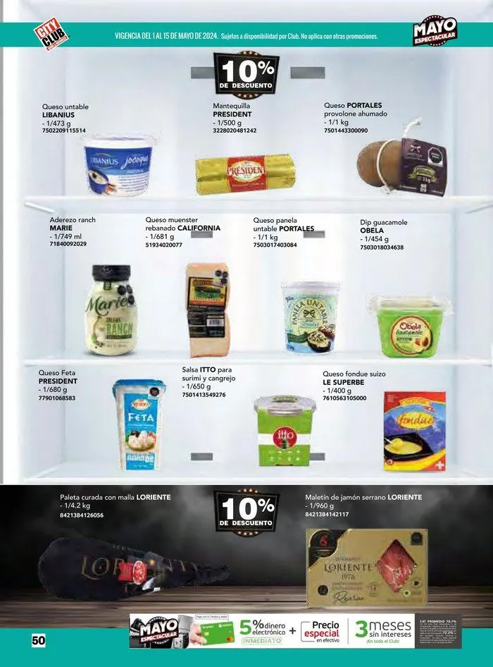 Catálogo de Mayo Espectacular 2 de mayo al 31 de mayo 2024 - Pagina 50