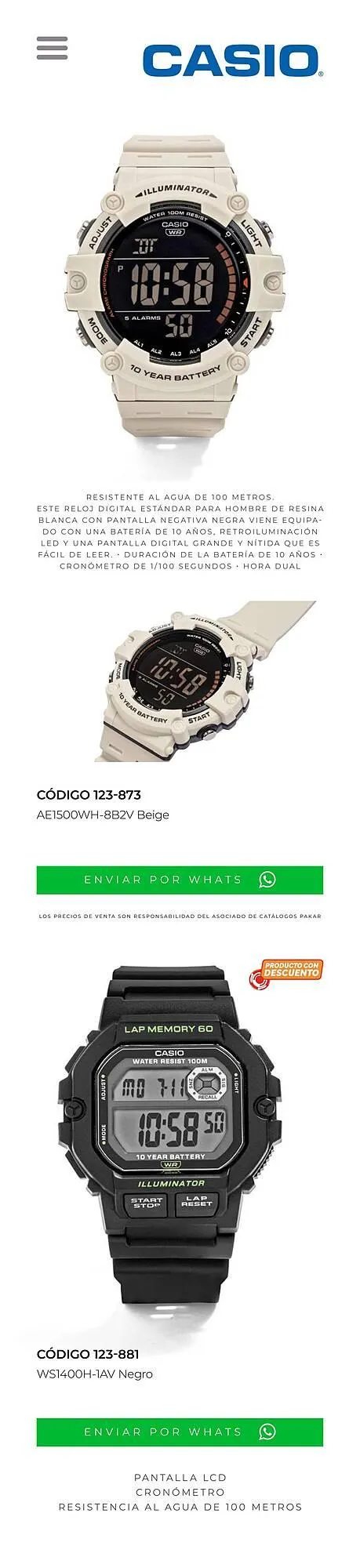 Catálogo de Catálogo SC Pakar 6 de junio al 28 de agosto 2025 - Pagina 211