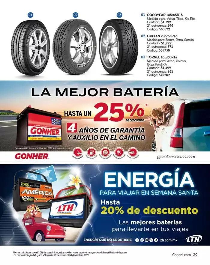 Catálogo de REVISTA MARZO REVISTA VACACIONES SEMANA SANTA 1 de abril al 30 de abril 2025 - Pagina 39