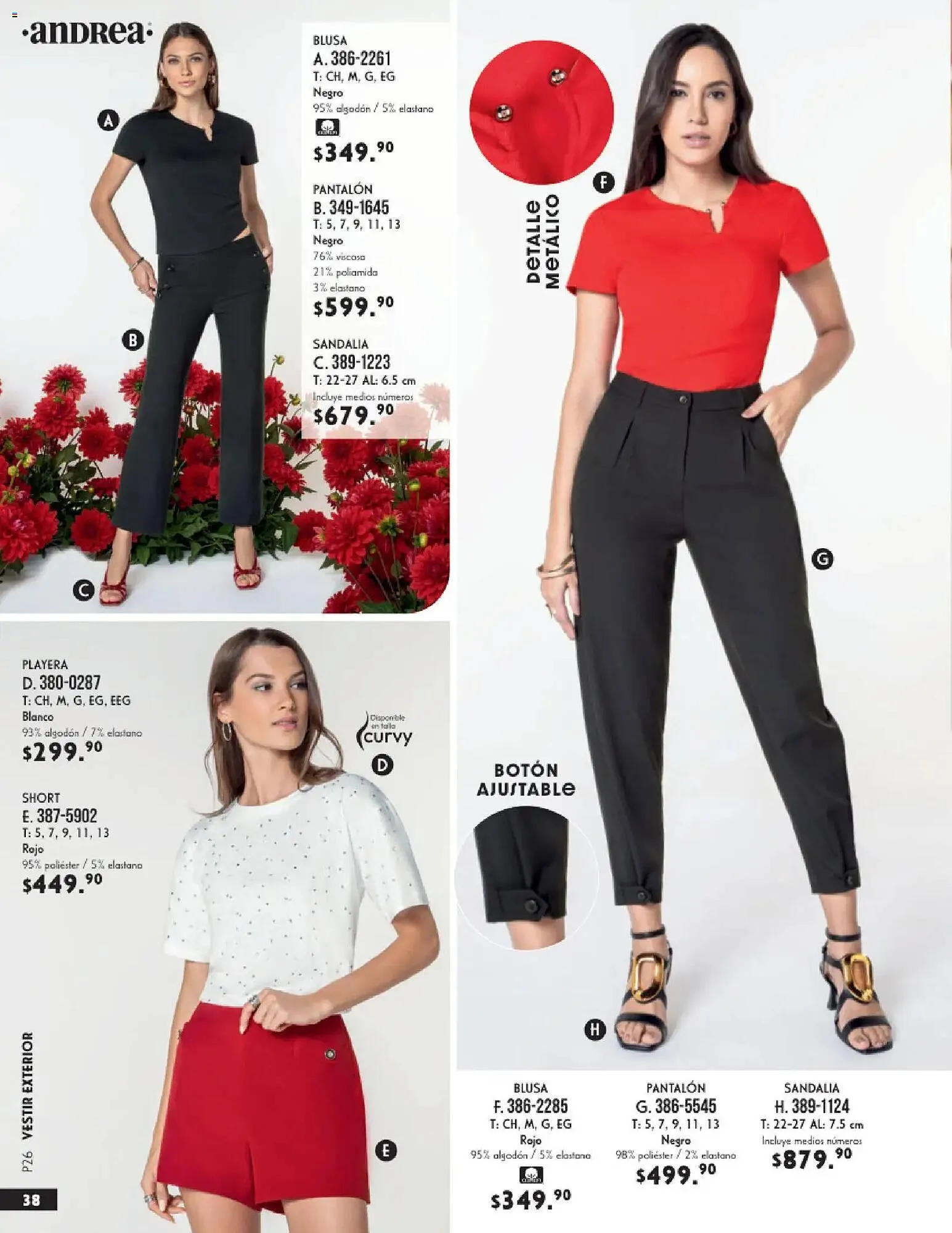 Catálogo de Catálogo Andrea 25 de enero al 1 de junio 2026 - Pagina 38
