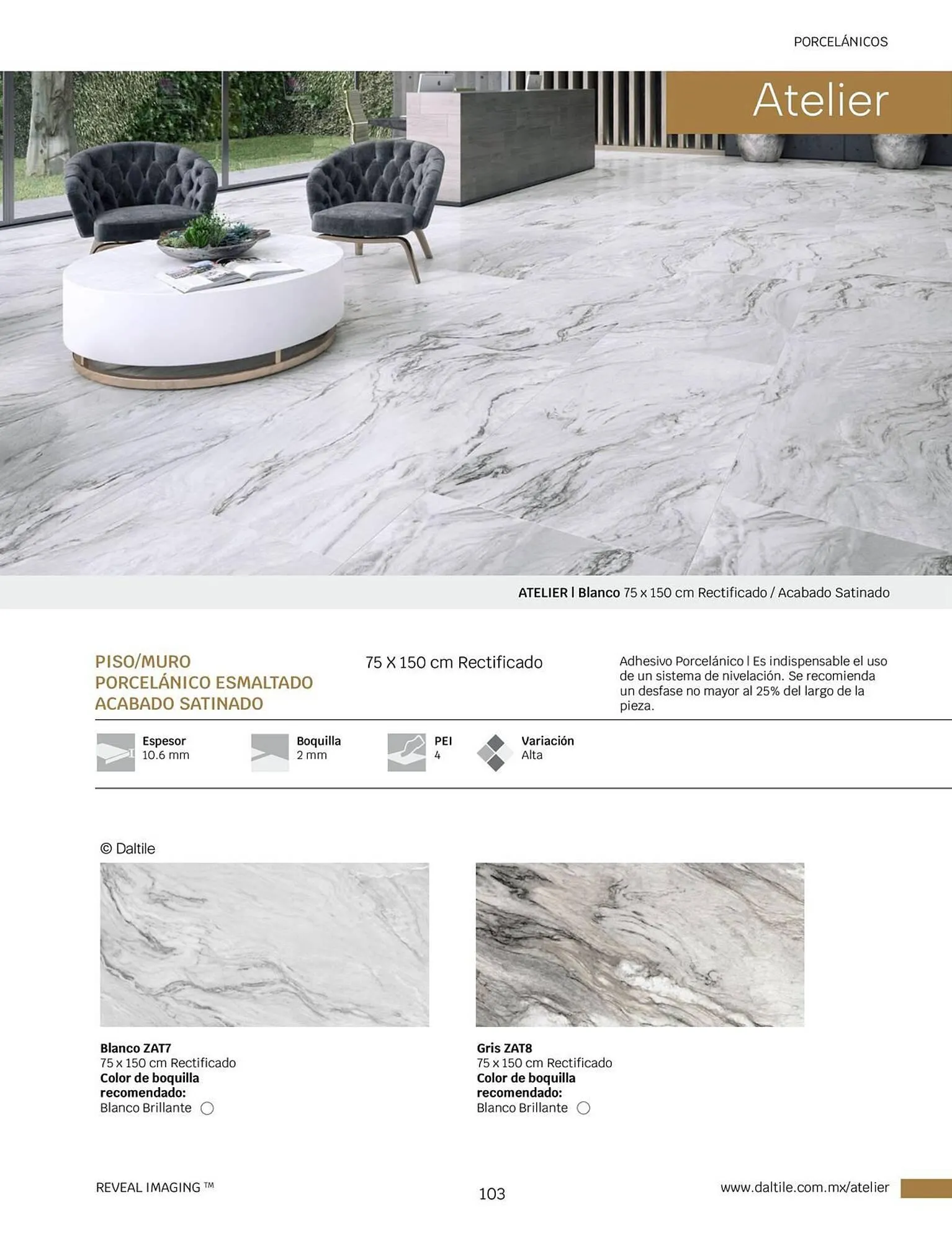 Catálogo de Catálogo Daltile 1 de enero al 31 de diciembre 2024 - Pagina 103