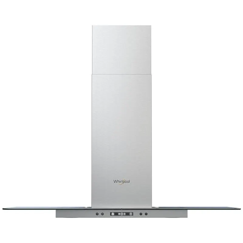 Campana De Pared de 90 cm de Acero Inoxidable Gris Whirlpool