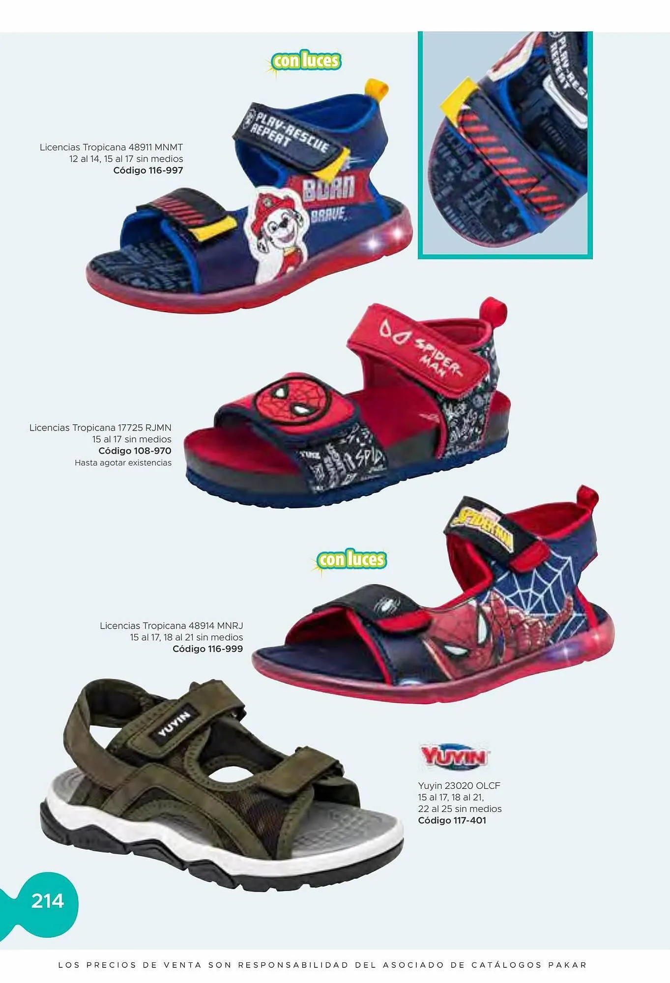 Catálogo de Catálogo SC Pakar 31 de julio al 31 de diciembre 2023 - Pagina 214